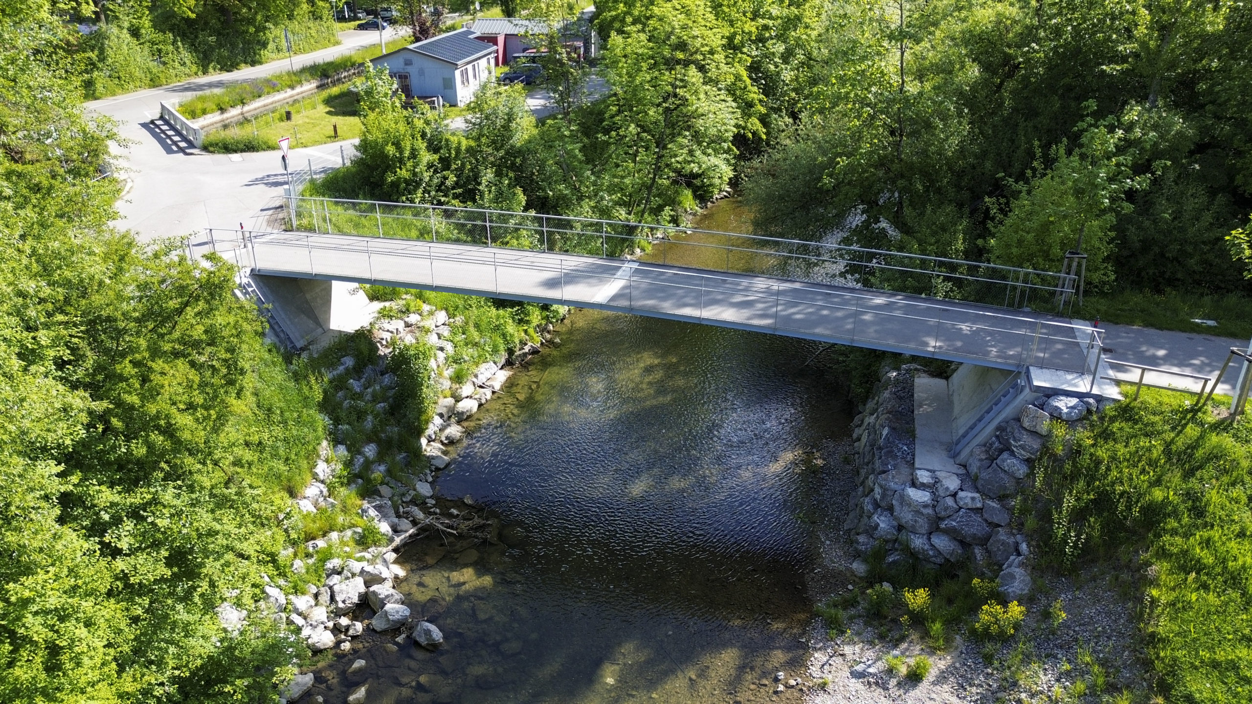 Radwegbrücke LGS Wangen (D)